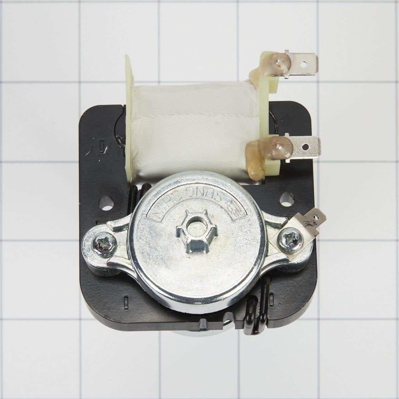 Whirlpool WPW10189703 Genuine OEM Refrigerator Evaporator Fan Motor Replacement Part - Replaces W10208121, 2219647, 2219660, and More