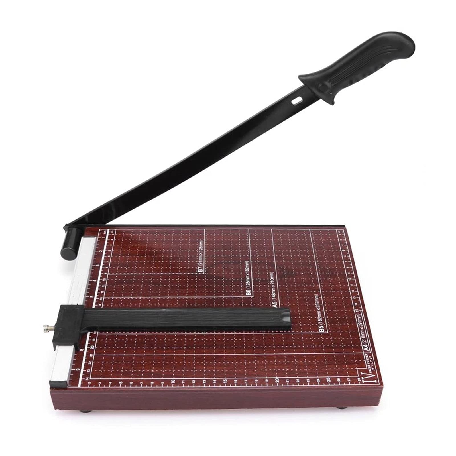 Papierschneider, A4, Papierschneidemaschine, Für Zuhause, Büro, Schule, Papier, Fotoschneidewerkzeuge, Professionell (Braun, 32 X 25 X 5 cm) (Braun, 32 X 25 X 5 cm)