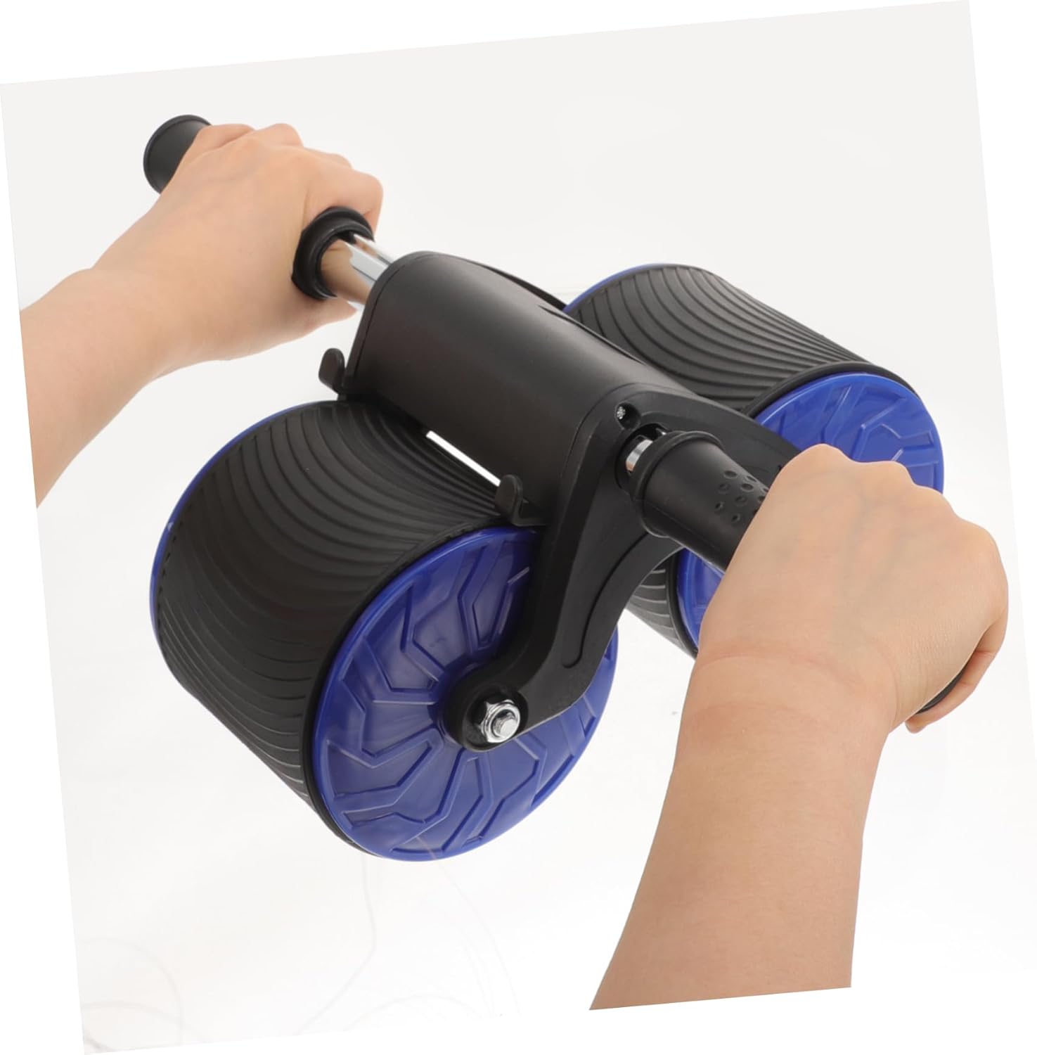 Kisangel 1set Fitting Abdominal Wheel Knee Pad for Indoor Multifunctional Abdominal Exercise Equipment for Belly Workouts Automatic Rebound Feature