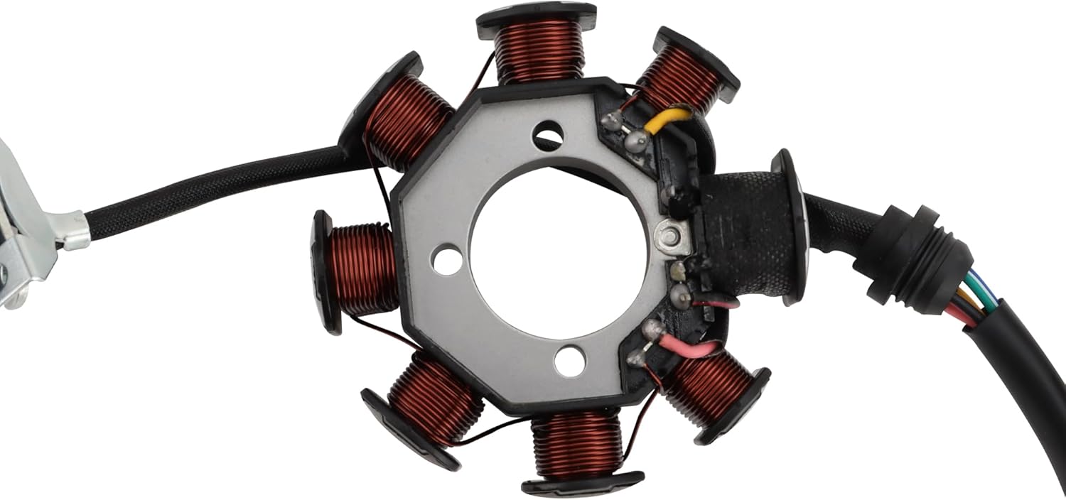 Magneto Stator 8 Coil Corrosion and Moisture Resistance motor stator diameter Compatible with Taotao 125cc 150cc 250cc Moped ATV 4 Wheeler Quad Dirt Pit Bike Go Kart Mini-Choppers Motorcycle