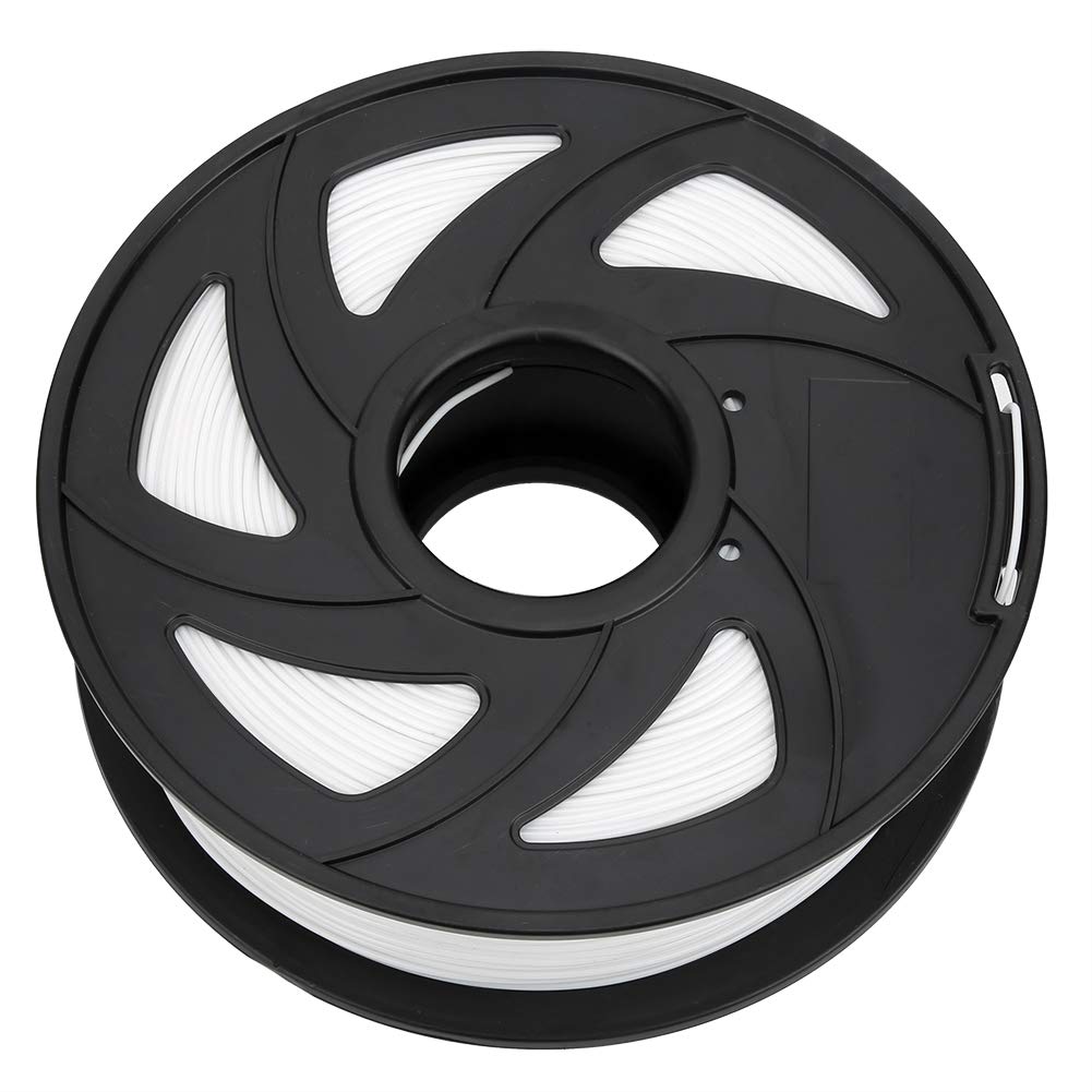 FTVOGUE Filament do Drukarki PLA Biały 1,75 Mm 1 Kg Materiał do Druku 3D z