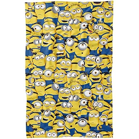 LOGOVISION Minions Fleece Blanket Cover