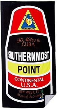 Kaufman - Southern Most Point Beach or Bath Towel, Fiber Reactive. 30in X 60in 104987