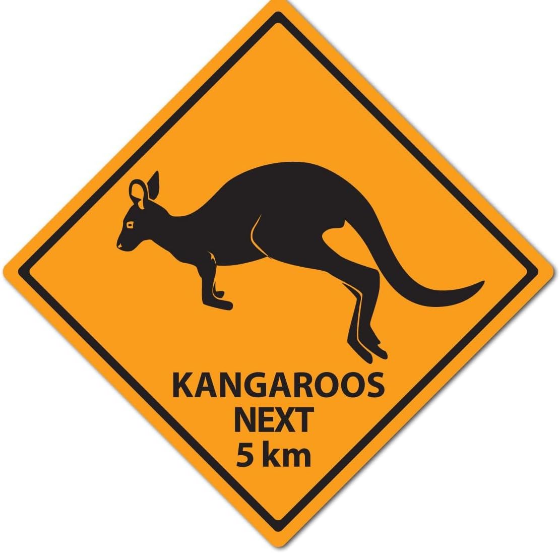 Australia Wall Decorations 4 Outback Street Signs 4 Australian Road Signs - Accents for a Unique Aussie Vibe Featuring Boomerang Kangeroo Koalas Sydney Melbourne image 4