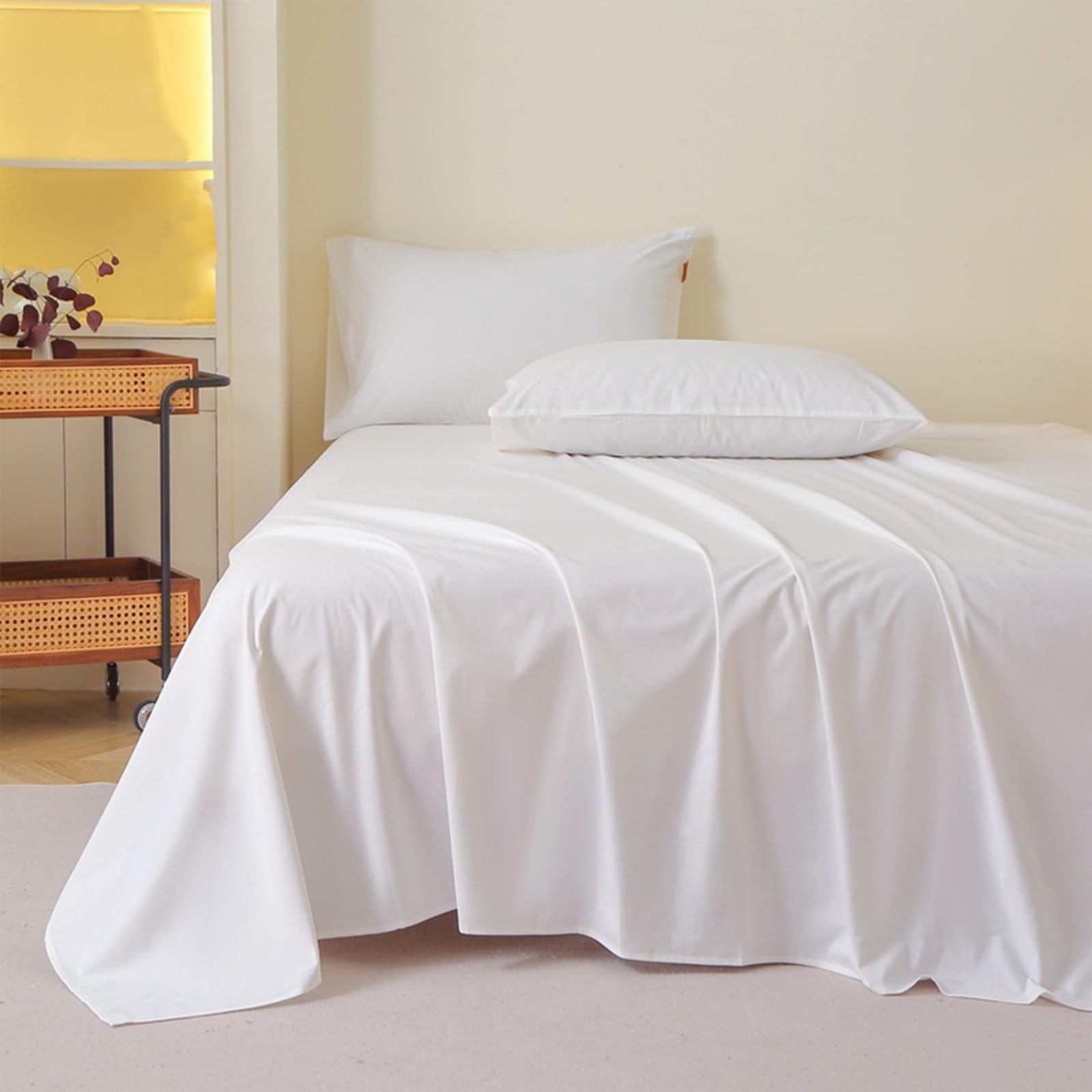 Drap Plat Coton 200x230cm Drap Plat 2 Personnes