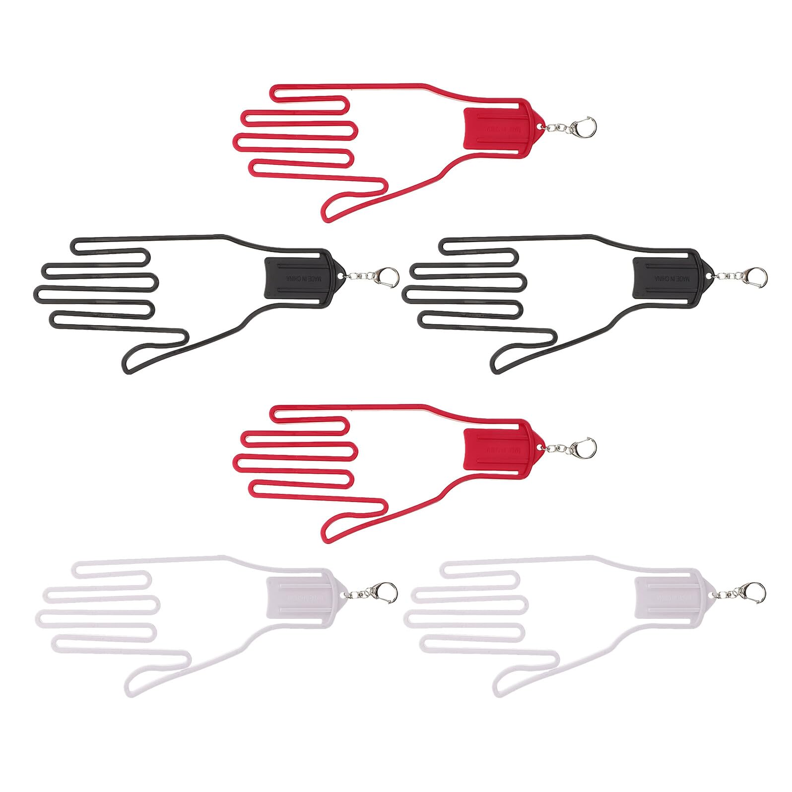 Soporte para guantes de golf moldeador de plástico pack de 6 unidades 8