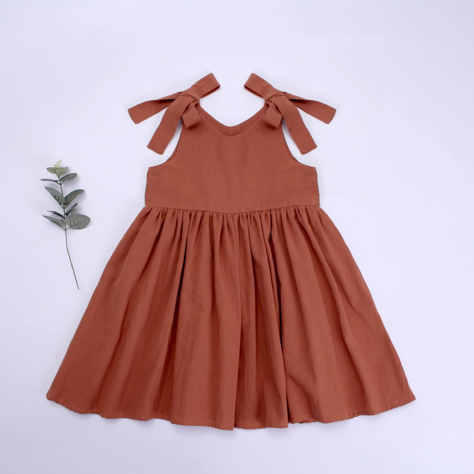 brown dress 12 months Little Bipsy Collection Light Wash Denim Swoop Dress – Basically Bows &  Bowties