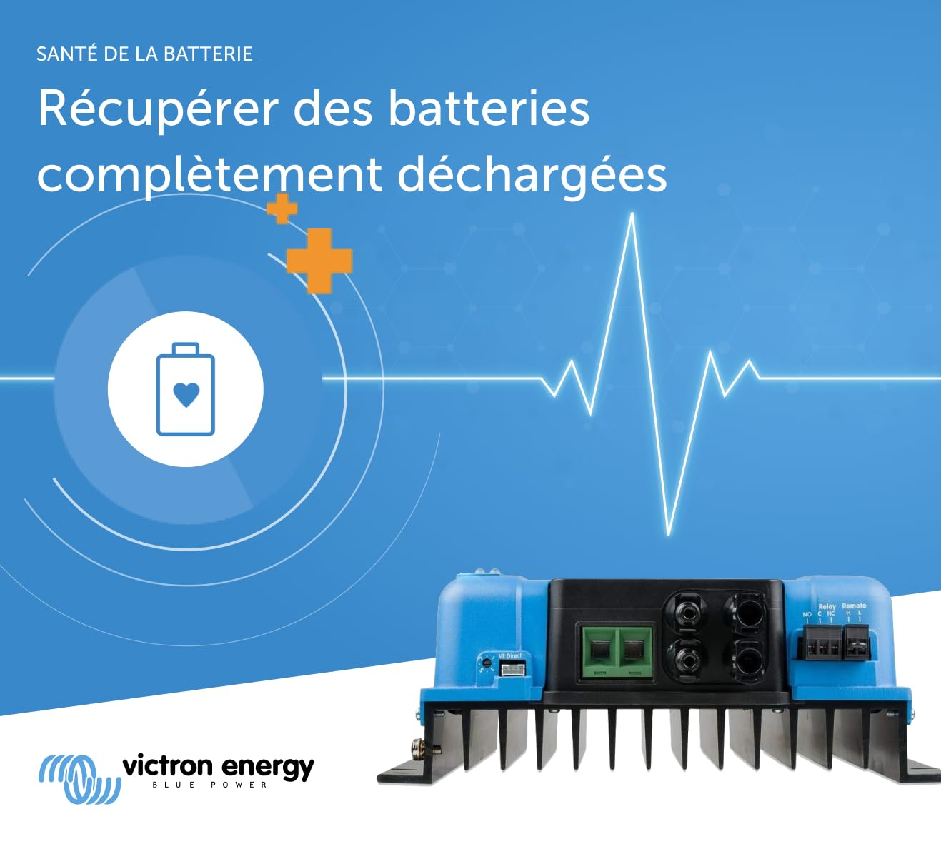 Victron Energy SmartSolar MPPT MC4 VE.Can 150V 70 amp 12/24/36/48-Volt Contrôleur de Charge Solaire (Bluetooth)