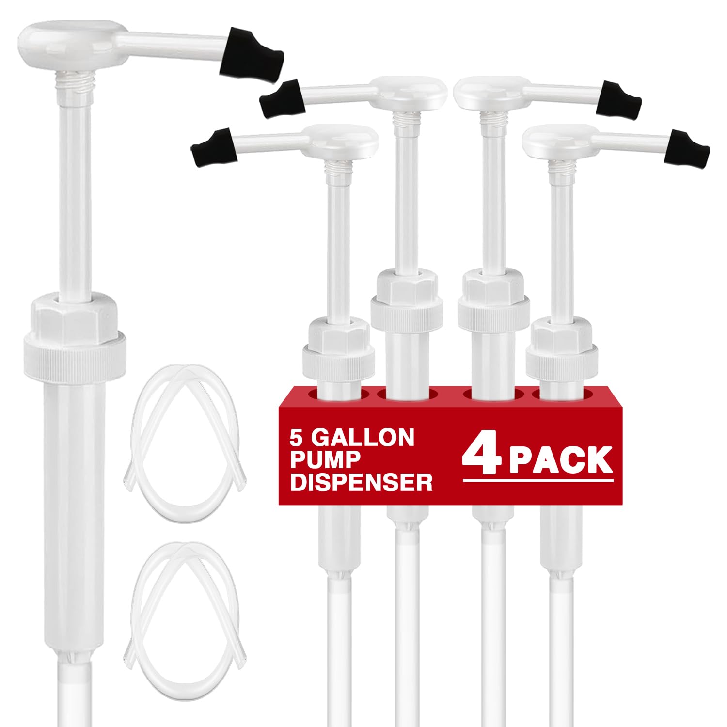 DupakSYS 4 Pcs 5 Gallon Pump Dispenser 38-400 1 oz Dispenser - refillable containers | Mubboo