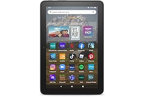 Certified Refurbished Amazon Fire HD 8 tablet, 8” HD Display, 32 GB, 30% faster processor