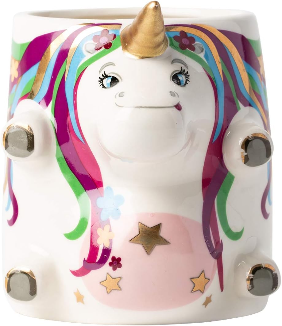 40% Off Discount Ceramic Unicorn Coffee Mug w/Rainbow by Comfify - Sweet & Fantastical 3D Unicorn Design w/Magical Rainbow - Unique & Creative Mug for Coffee, Tea & Hot Cocoa Featured Product Ceramic Unicorn Coffee Mug w/Rainbow by Comfify - Sweet & Fantastical 3D Unicorn Design w/Magical Rainbow - Unique & Creative Mug for Coffee, Tea & Hot Cocoa