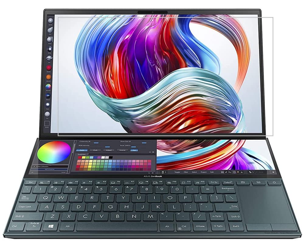 Luxury Real 9H+ Screen Protector Compatible With [Wow-Anti Reflection] [Anti Bacteria] ASUS ZenBook Duo laptop 14 inch (B09SV9XYL9) Amazon Price History, Amazon Price Tracker