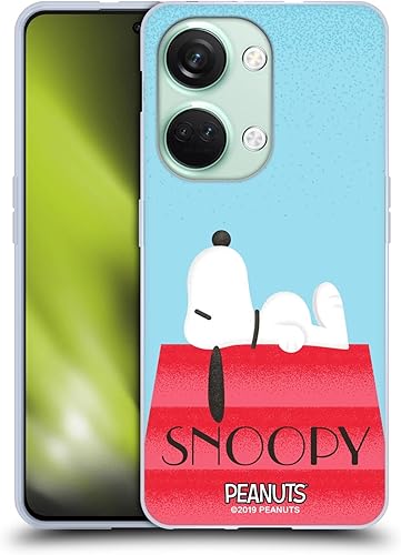 Miniatura 287 de Head Case Designs Funda de gel suave con licencia oficial de Peanuts House Snoopy Deco Dreams compatible con Samsung Galaxy S23 5G Casa,Blue
