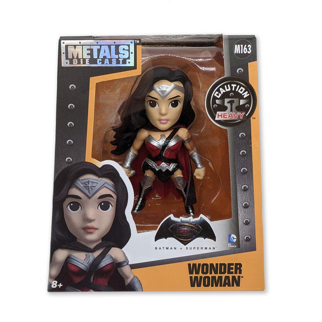 Wonder Woman 4-Inch Diecast Metal Figure - Alternate Version METALS Diecast by Jada Toys