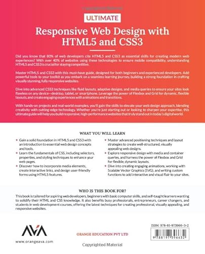 image for Ultimate Responsive Web Design with HTML5 and CSS3: Create Visually St