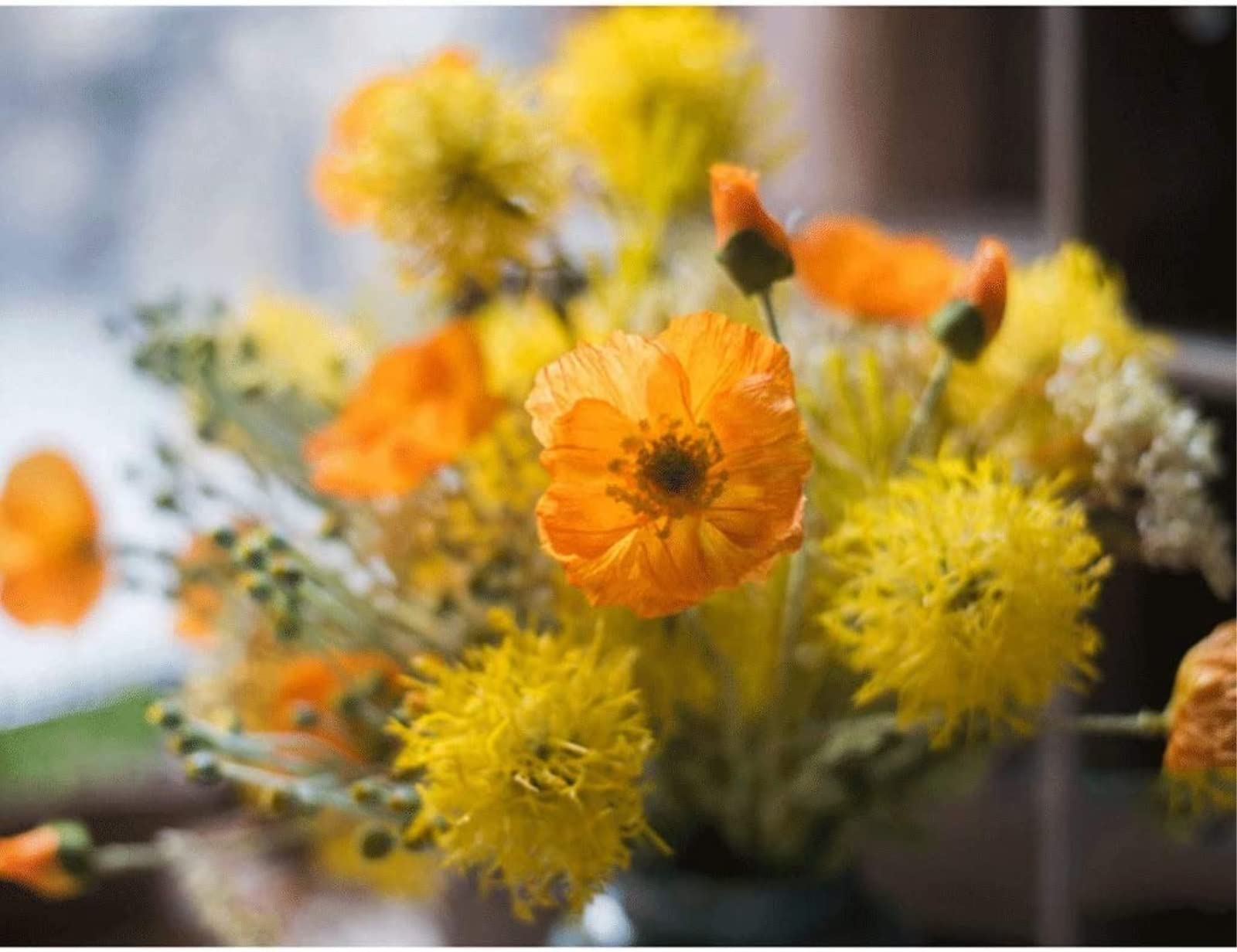 Künstliche Blumen Wunderschön Künstliche Blumen, Kunstblumen, Seide, Kunststoff, Blumenstrauß, Retro-Vasen-Set Für Dekorative Zwecke Künstliche Blumen wie Echt