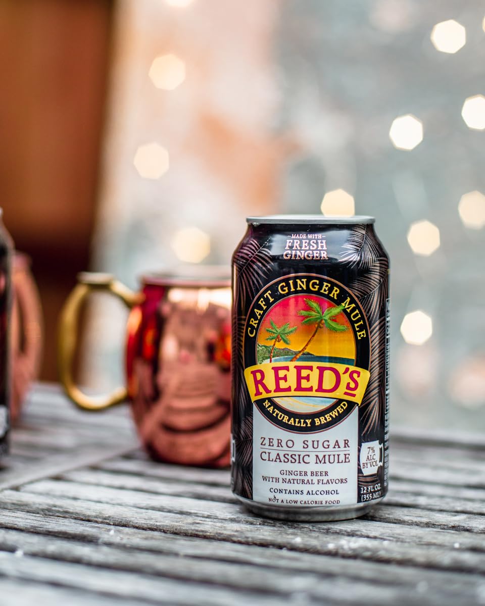 Reeds Ginger Brew Craft Ginger Mule 4pk Cans, 12 FZ | Grocery