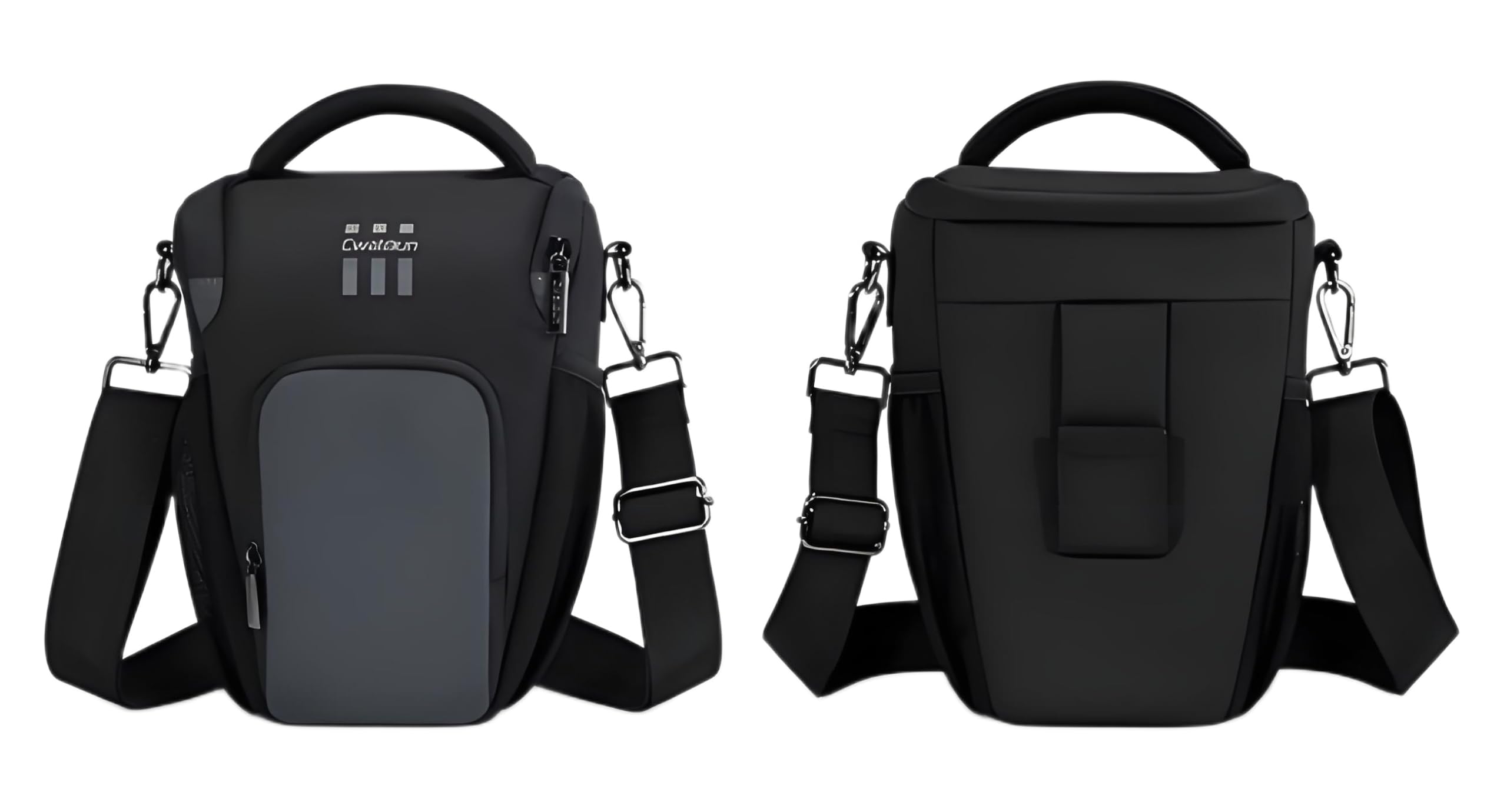 Borsa a tracolla per fotocamera DSLR e mirrorless, impermeabile, antiurto, triangolare, per fotocamera Nikon Coolpix P950, P900