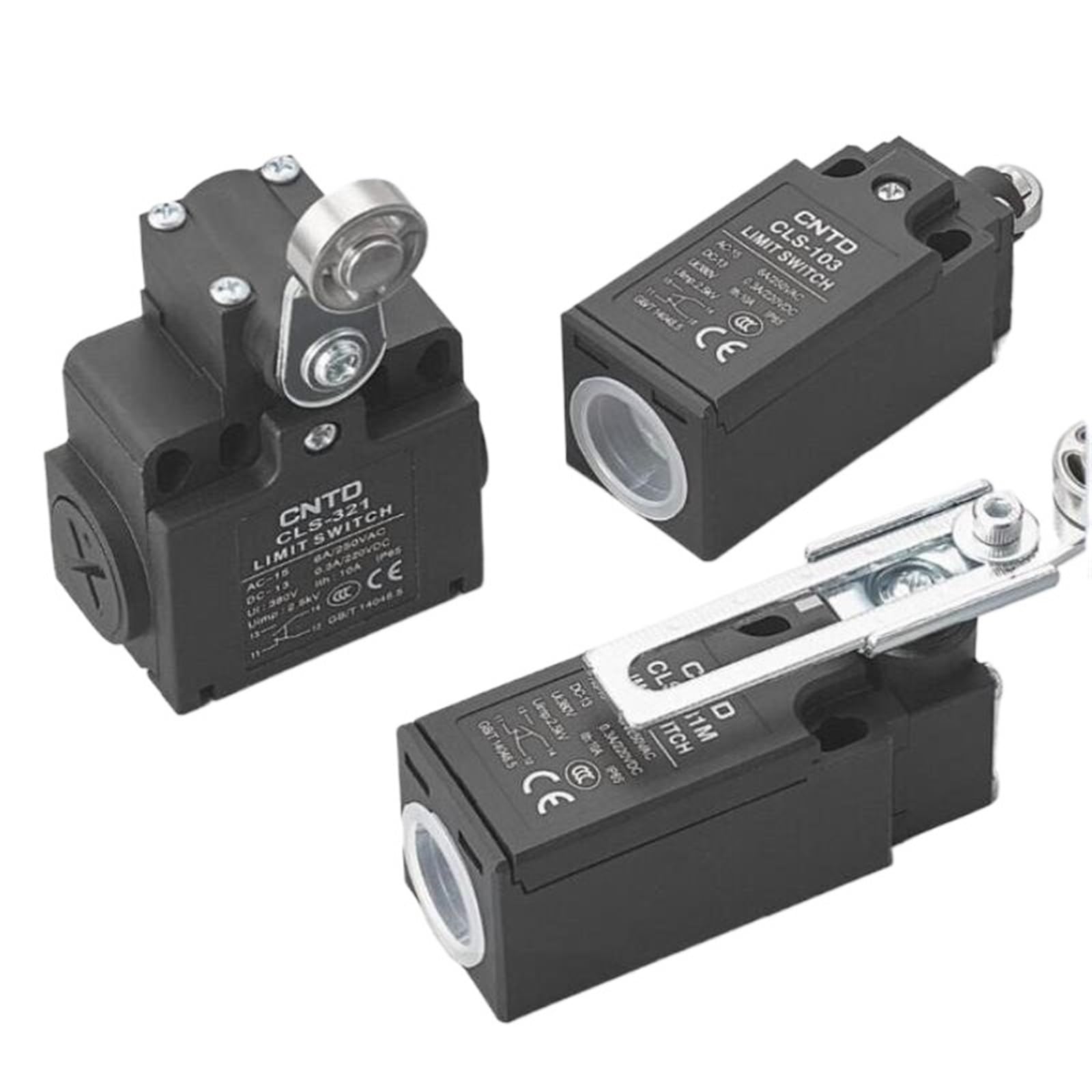 JNURGWLYH 4Pcs Micro Limit Switch CLS-301 CLS-303 CLS-311 CLS-321 CLS-327 CLS-361 CLS-371 CLS-381 CLS-391 Industrial Equipment Parts(CLS-327 4Pcs)