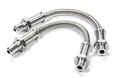 AutoLoc Power Accessories 492 12" Stainless Steel Door Loom&comma; Pair