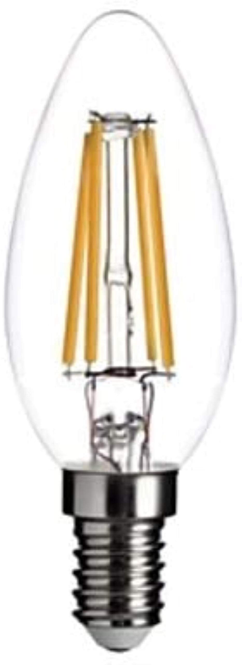 Ampoule E14 LED dimmable design haut de gamme bougie pointu bulle 4W - 3