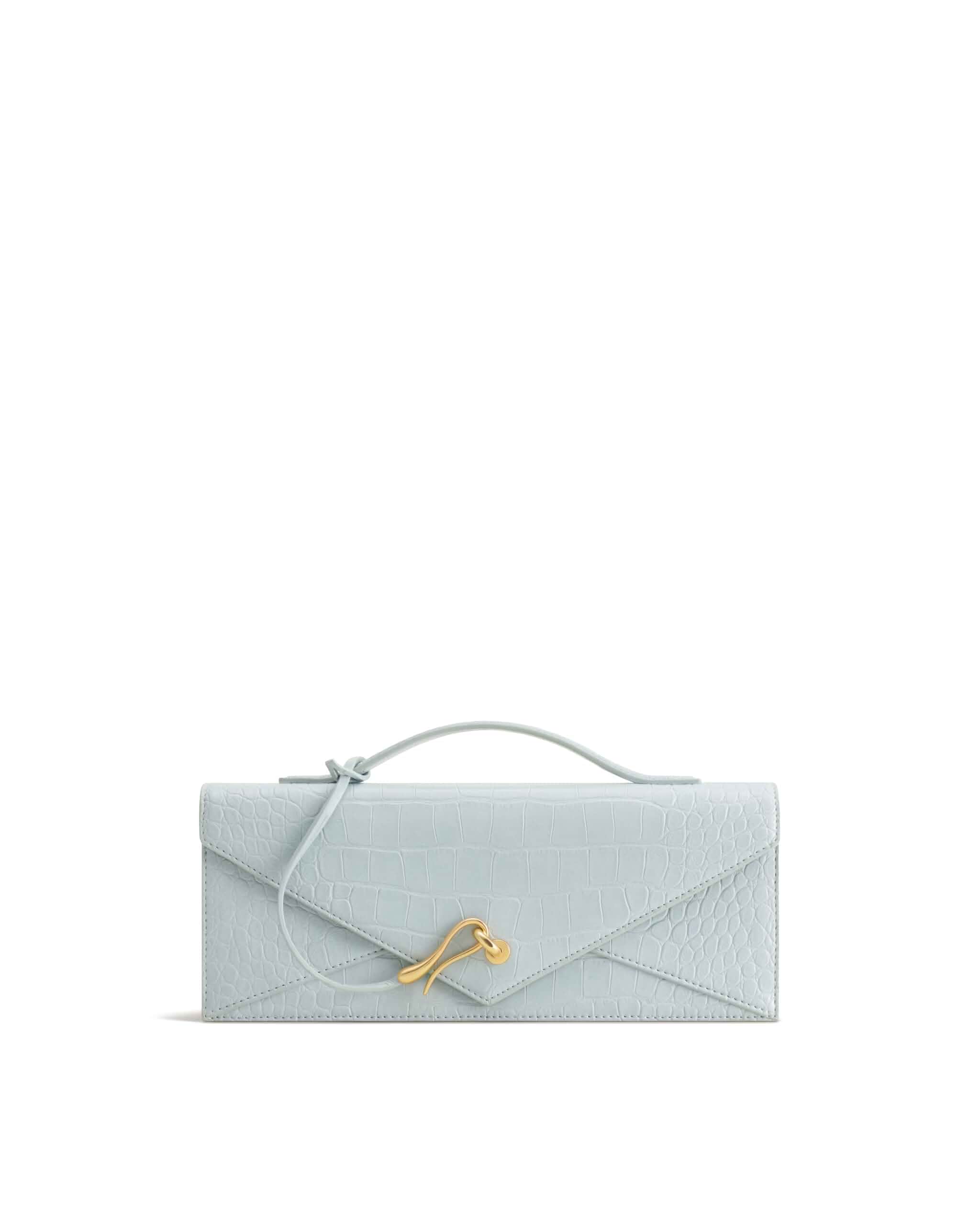 JW PEI Women's Celeste Woven Textured Envelope Top Handle Bag