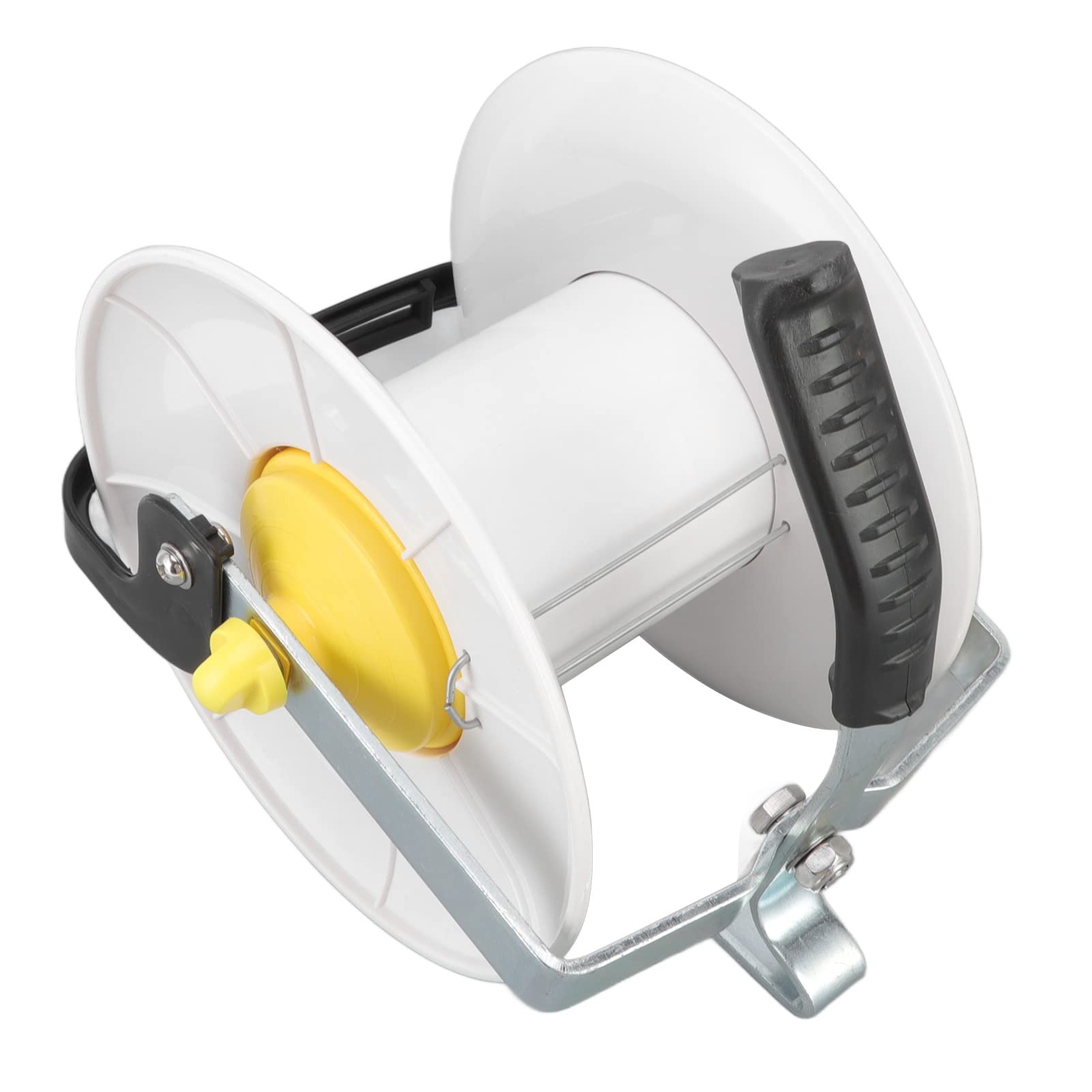 Recinto Elettrico, Bobina di Filo per Recinto Elettrico con Ingranaggio 3:1 con Maniglia di avvolgimento ausiliaria Funzione di Blocco Avvolgitore per Filo da Giardino Fat (MLD-0052)