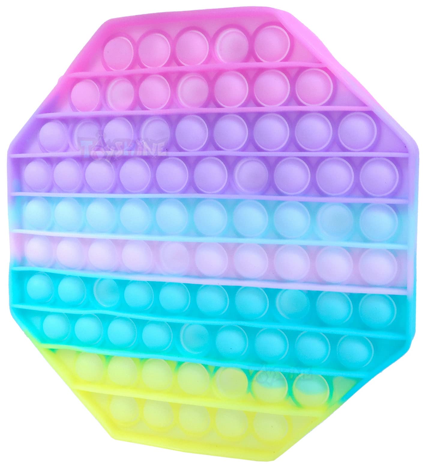 Toyshine Pack of 1- Big Octagon 82 Bubbles Pop it Popping Sounds Toy, Push Bubbles for Autism Stress Reliever, Sensory Pop It Toy- Purple Mulitcolor (B09RPCNWKN) Amazon Price History, Amazon Price Tracker