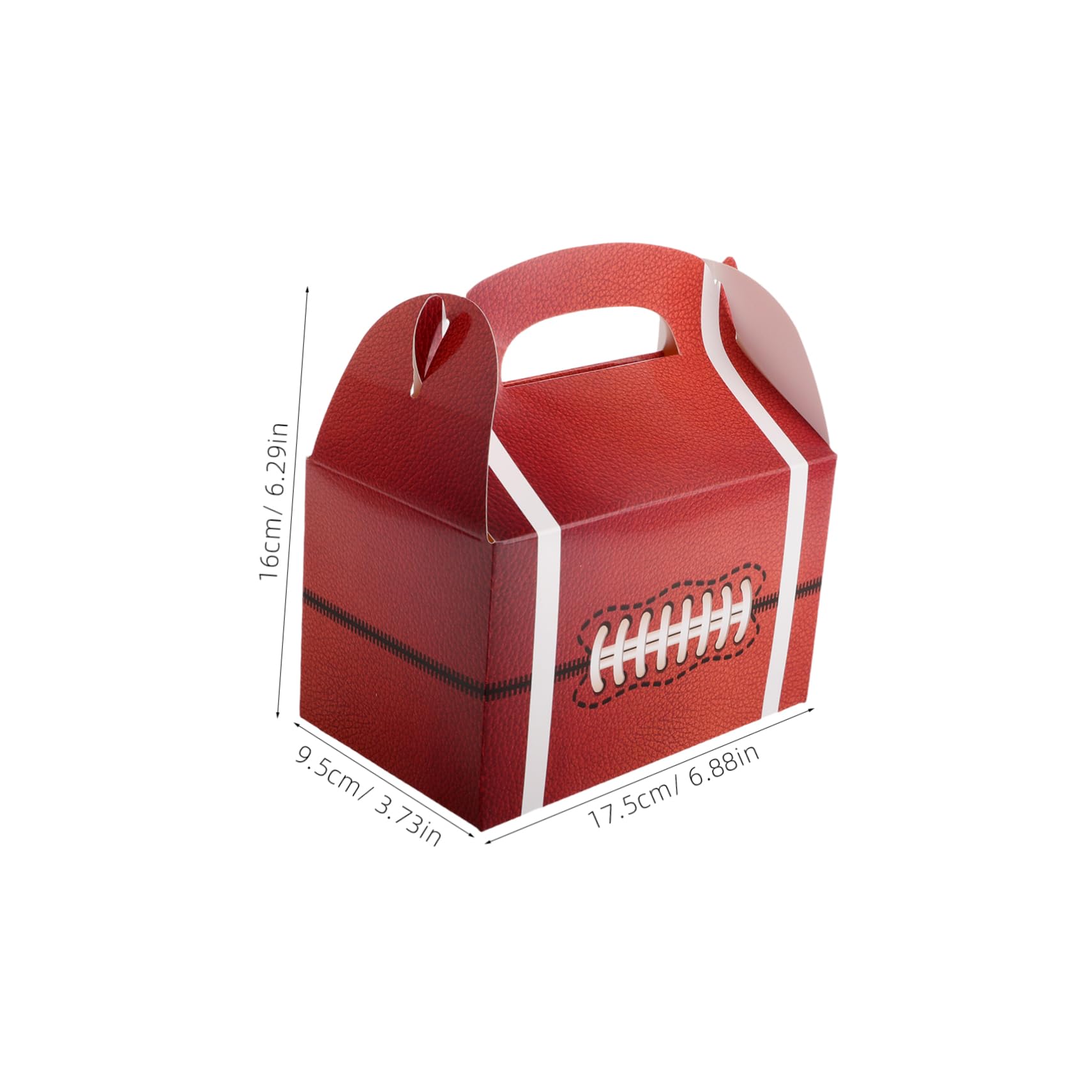 Ipetboom 50piezas Cajas De De Fútbol Para Cumpleaños De Decoración De Fiesta Recipientes Para Snacks y Golosinas Para Eventos Deportivos y Celebraciones De Cumpleaños