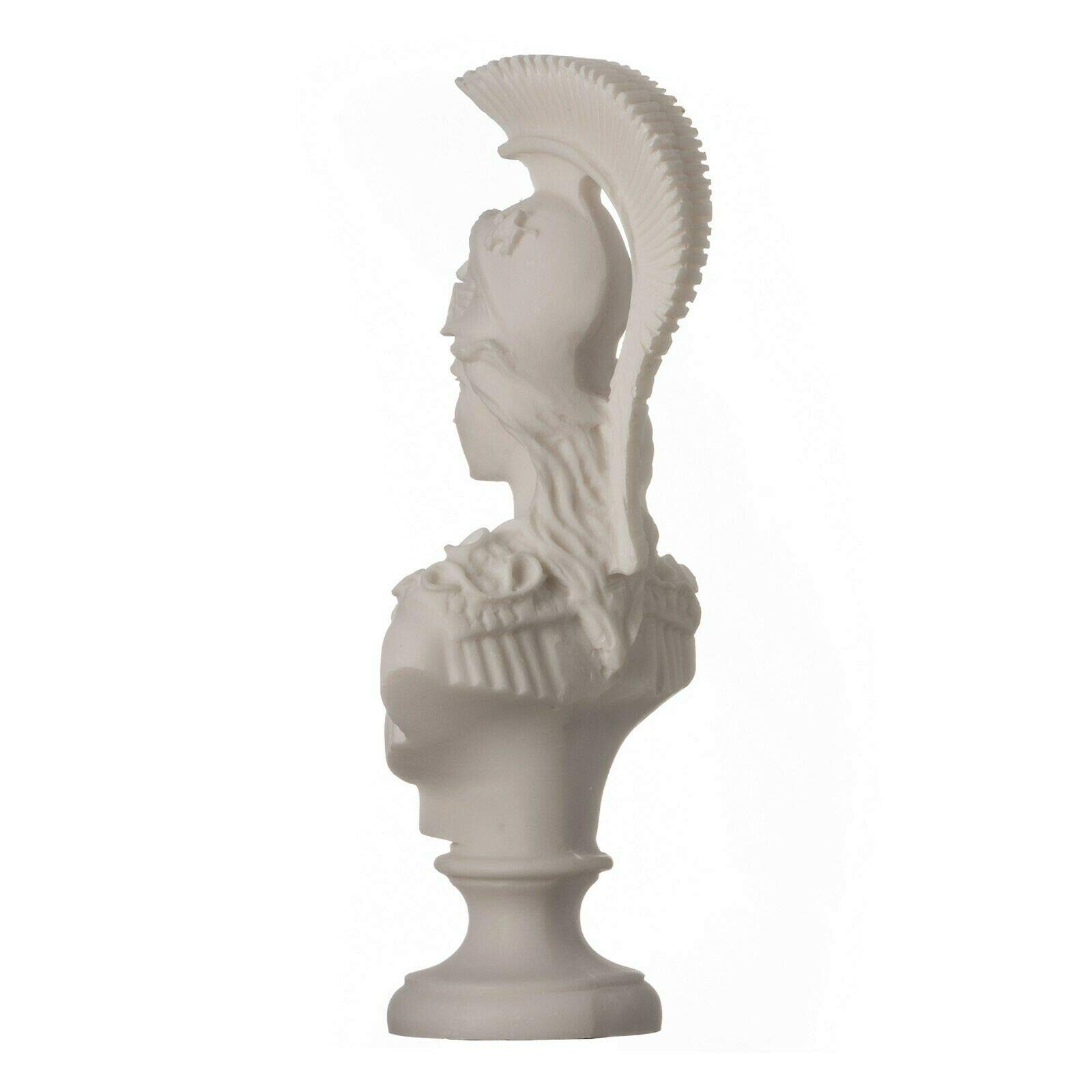 BeautifulGreekStatues Athena Pallas Sculpture Buste Minerva déesse grecque ancienne Albâtre 20 cm