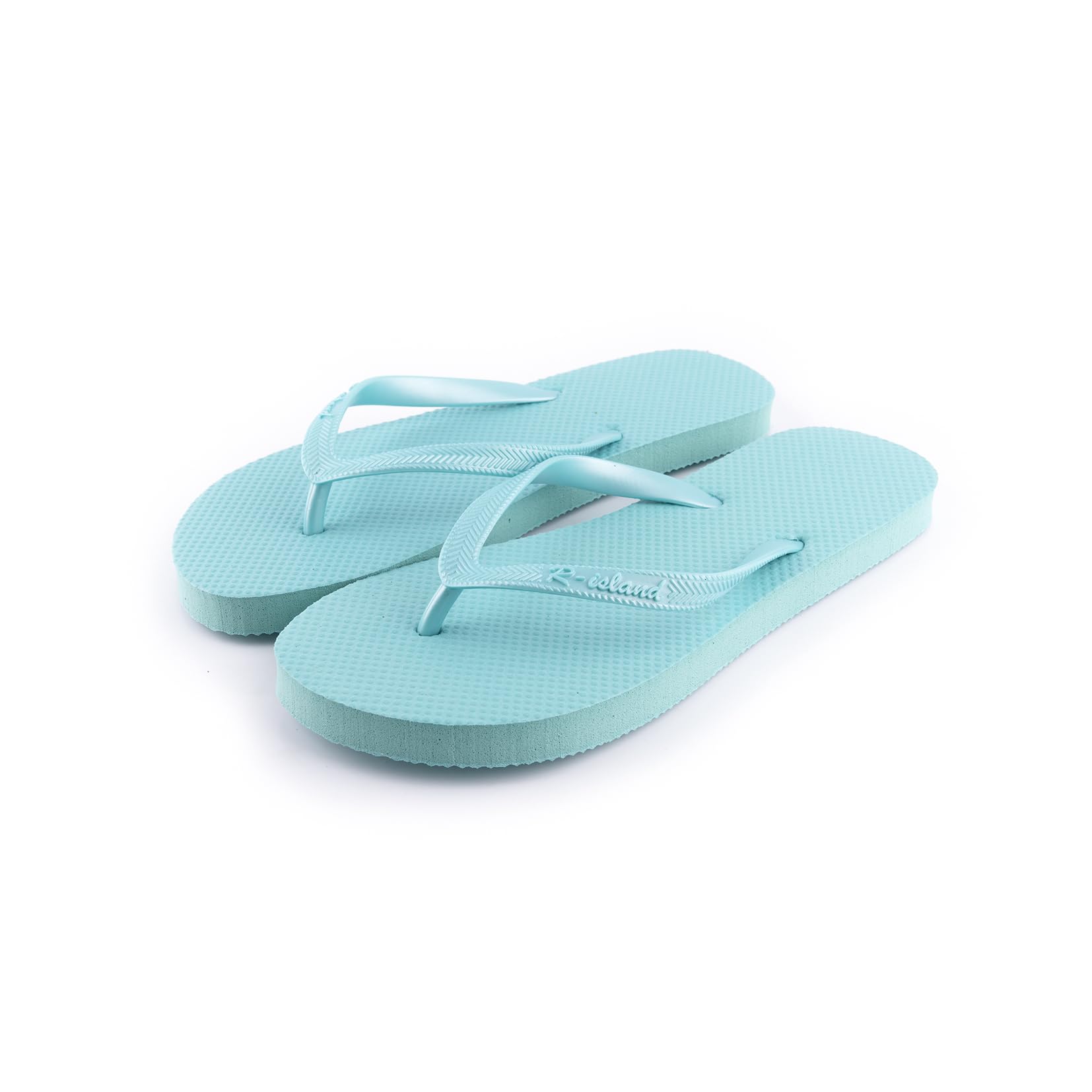 R-ISLAND Infradito da donna, in EVA, 3 cm, impermeabili, antiscivolo, per spiaggia, piscina, casa, ecc, Bianco, 36/37 EU