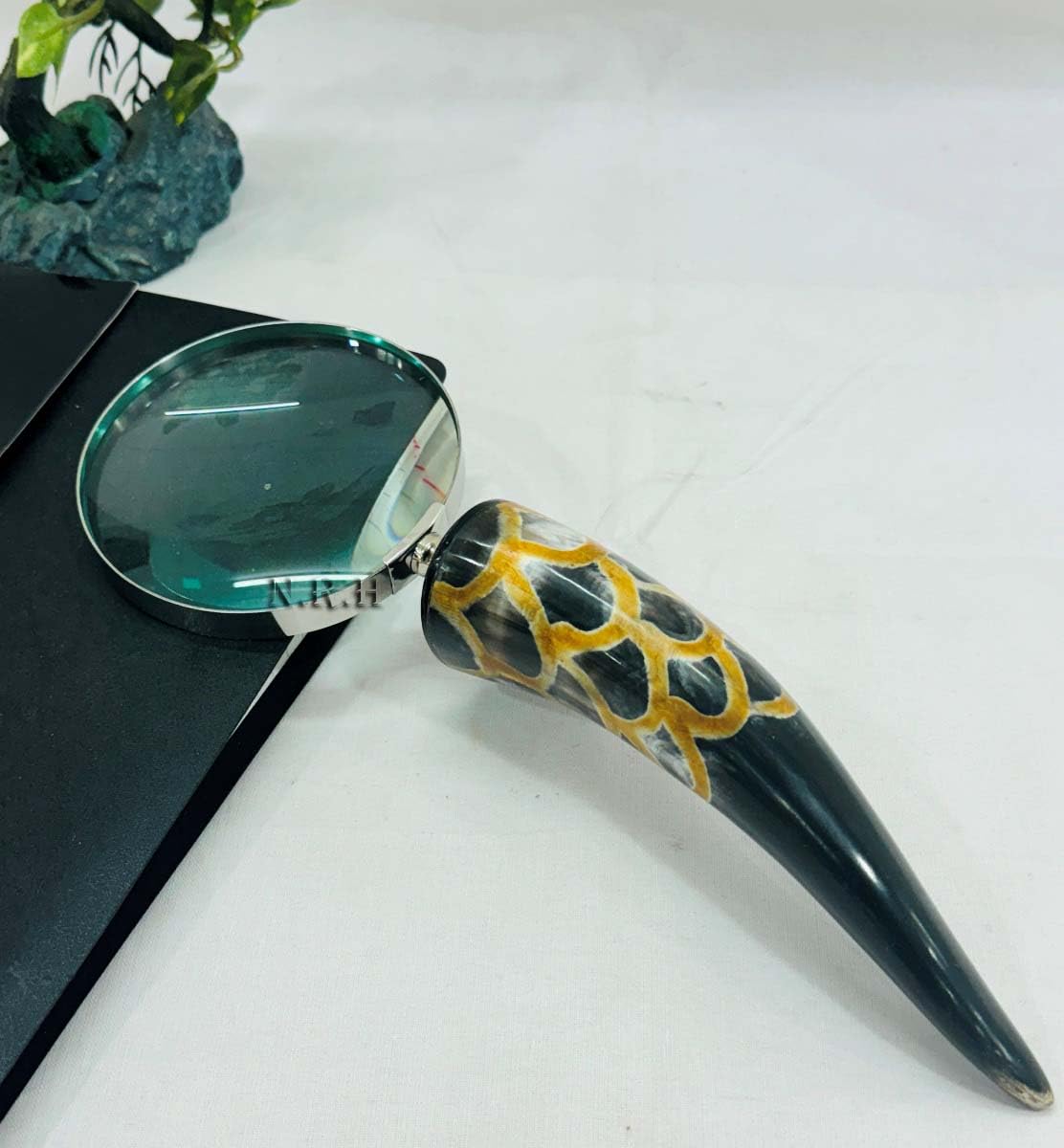 Lente d'ingrandimento a corno - Look unico dei vichinghi per lettura, oggetti da collezione e decorazioni