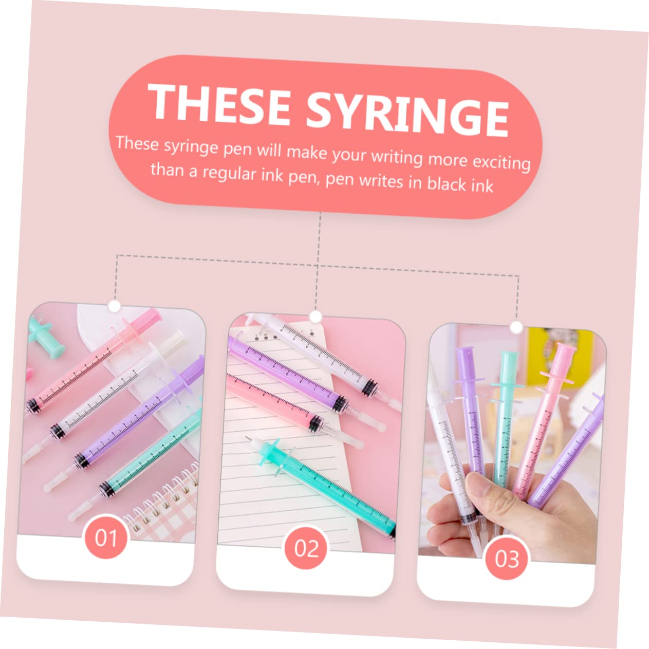 Artibetter 2 Set Nera Penne Gel Per Scrittura E Materiale Premium Per Scuola E Ufficio 12 Pezzi*2