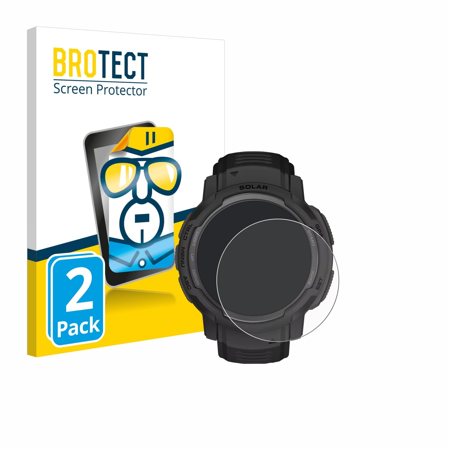 brotect Pellicola Protettiva per Lowrance HDS 9 Live Echolot Protezione Schermo (2 Pezzi) [Trasparente, Anti-Impronte