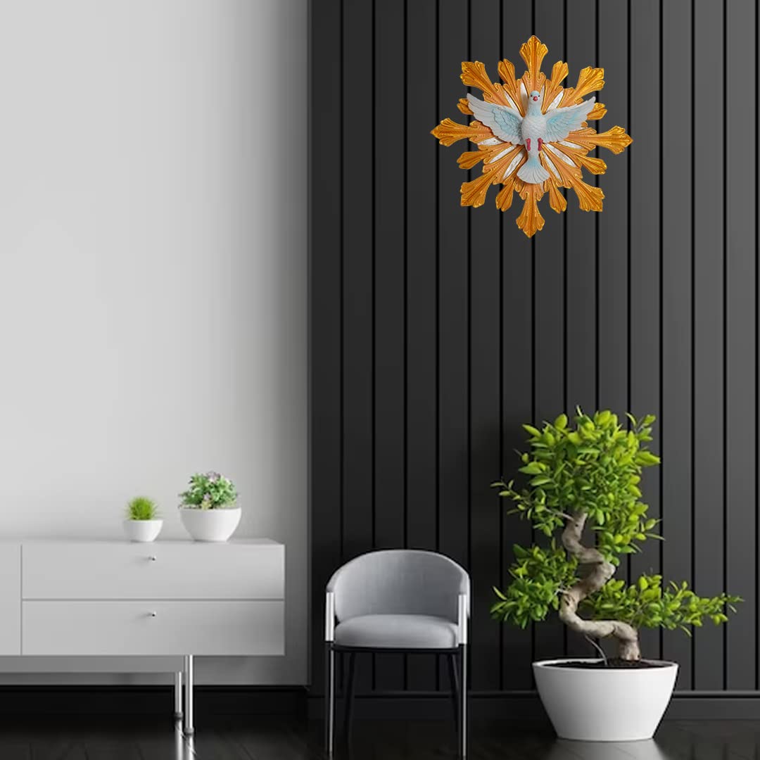 CARPENTA Sacred Soul Statue Handmade Polymarble Statue Sacred Soul Home Decor Decorative Showpiece 674M3, Multicolor, Height 29cm X Length 29cm