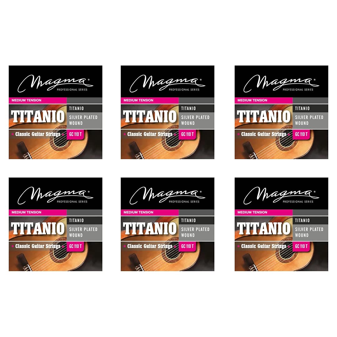 6 Pezzi/set Corde Per Charra Classica Set Di Placcatura In