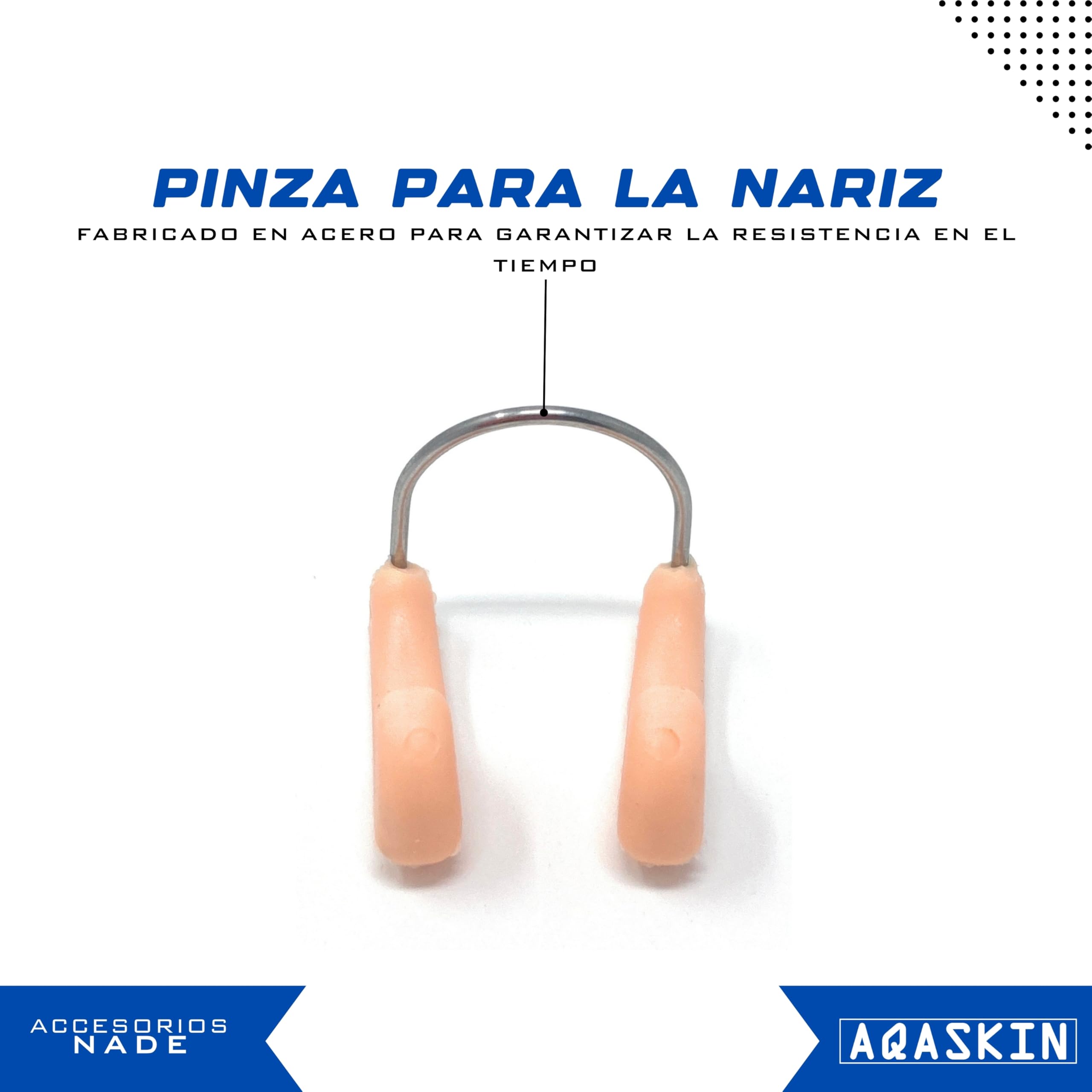 Pinza para la nariz profesional – Tapón para la nariz o la piscina – Pinzas para la nariz para niños y adultos