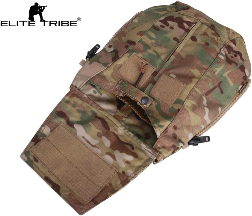 Paintball Equipment Tactical Backpack Combat Zip-ON panel For Vest AVS JPC2.0 CPC
