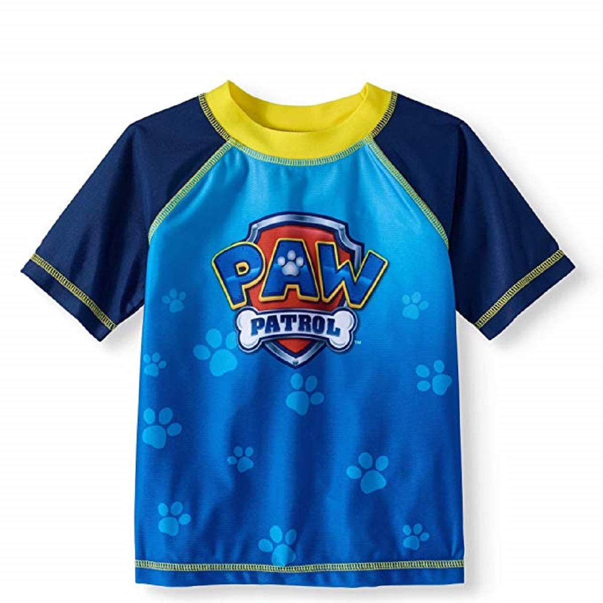 Toddler Boys Paw Patrol Rash Guard Swim Shirt Top