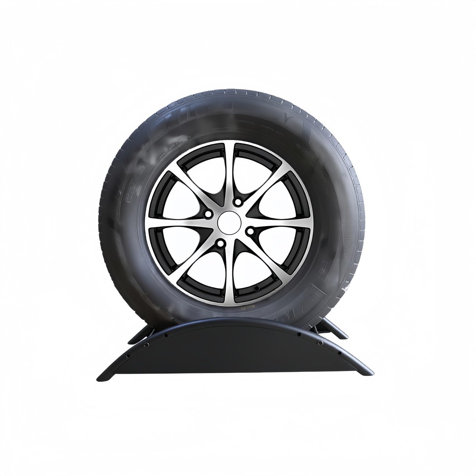 AKFNCJE Adjustable Tire Rack With Advertising Display Position