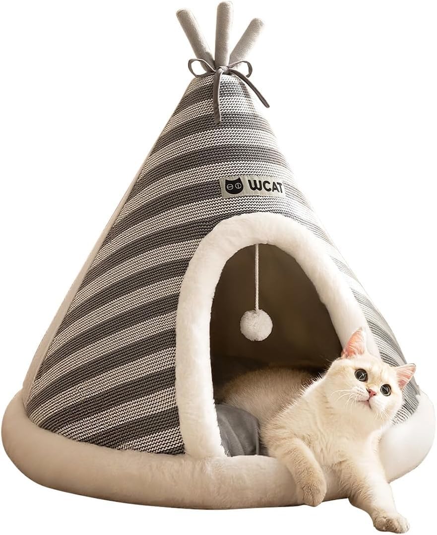 Cuccia for Cani, Lavabile in Peluche for Gatti, da Interno, Calda E Accogliente(A,Medium)