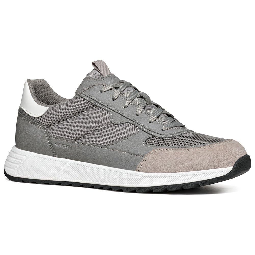 Geox Men's U Molveno B Trainers, Stone, 9 UK