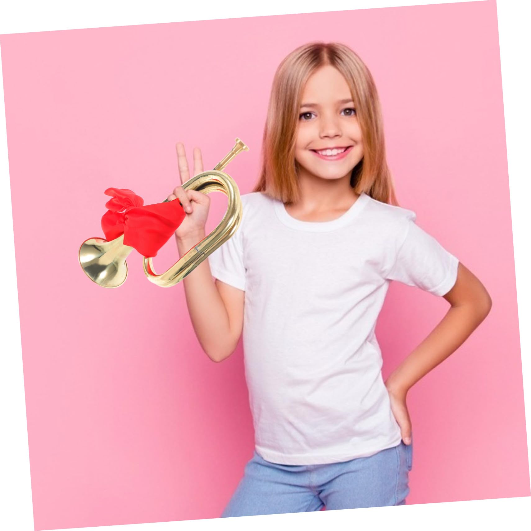 Tromba Per Principianti Strumento Fiato in Metallo Per Adolescenti e Orchestre Design e Elegante Per Esibizioni