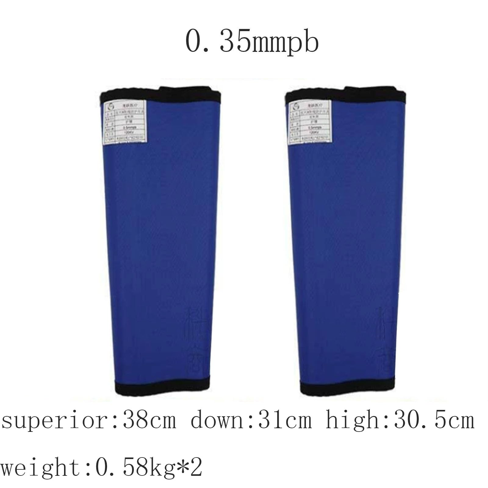 Genérico Guantes Protectores De Rayos X De Plomo Guantes con Plomo De Seguridad Radiológica Ropa Protectora Guantes Protectores De Plomo para Escudo De Plomo