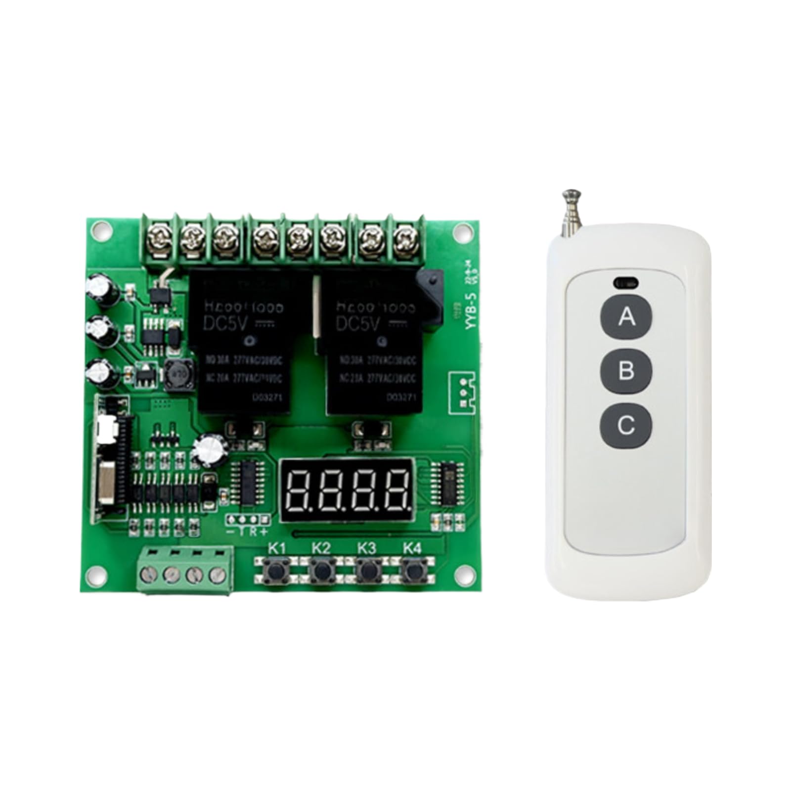 Module relais 30A AC220V alimentation 7-27V pour contrôle de puissance