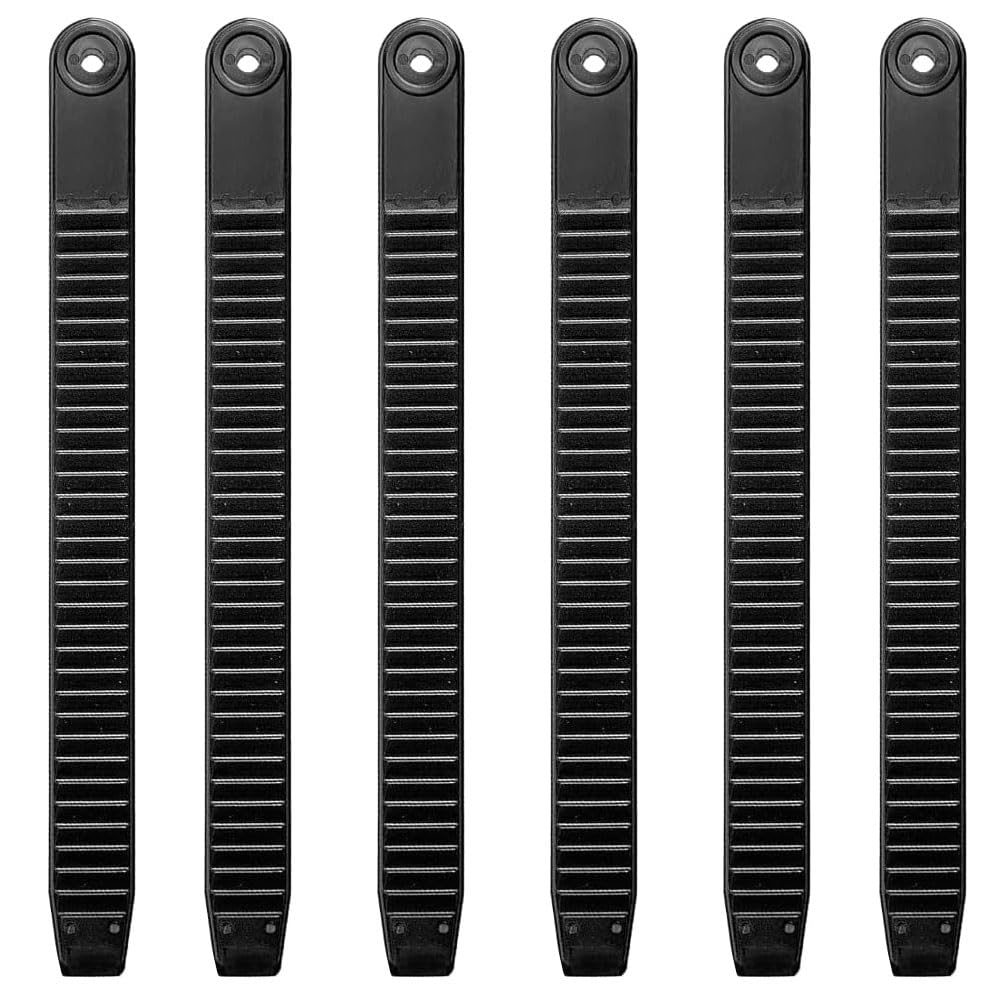 Sangles de fixation pour snowboard - Lot de 6 pièces de rechange