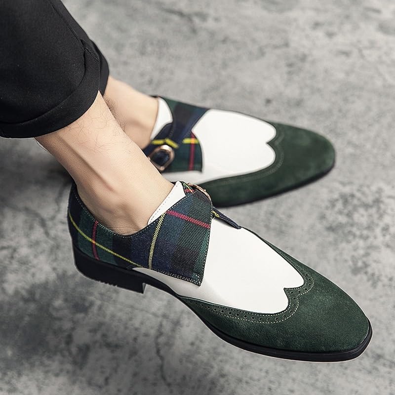 Fashion Business Men Dress Shoes Men Gentleman Loafers Shoes Pointed Toe Mens Casual Leather Shoes Slip On All-Match Oxford Shoes2