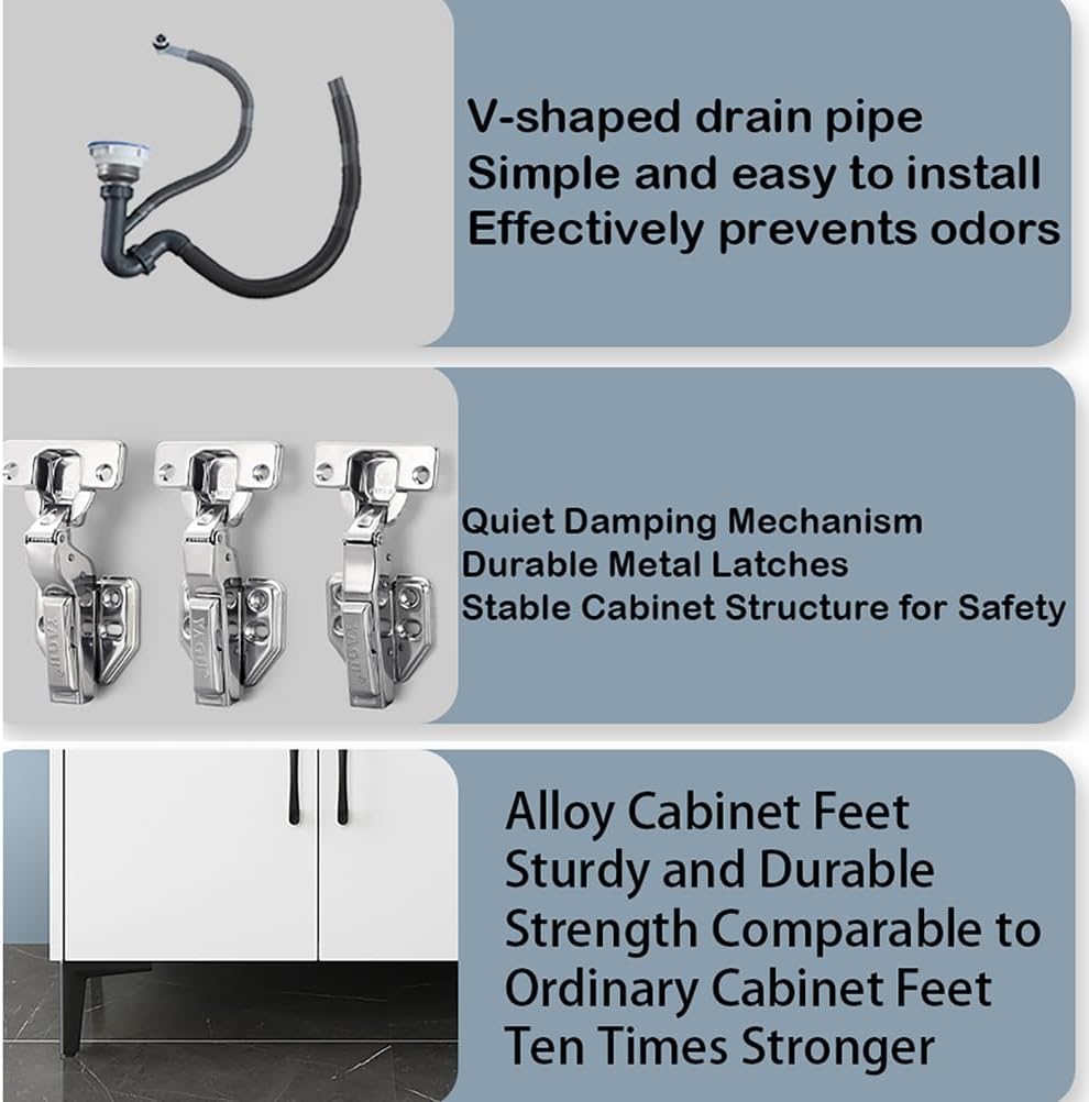 29/31In Stainless Steel Laundry Sink,Cabinet Free Standing Utility Sink,Modern Double Bowl Sinks,with Pull-Down Faucet,Multi-Use for Bathroom Laundry Room Kitchen Garage,Black,81 * 43 * 77cm