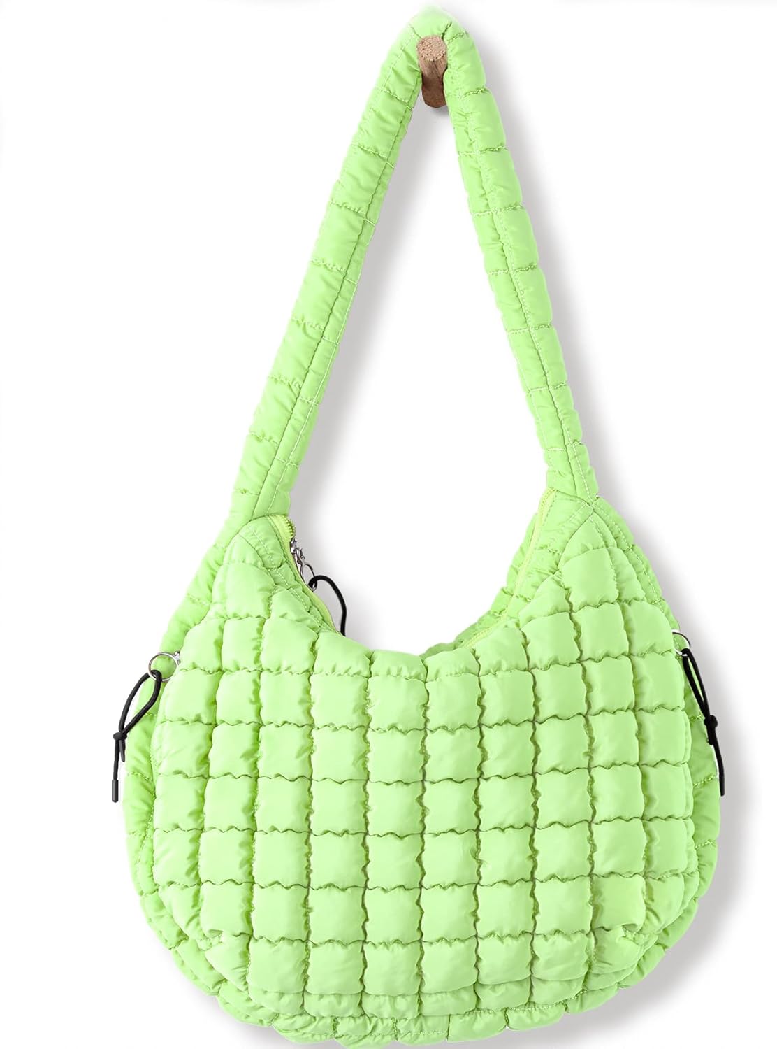 Puffer Tote Bag for Women Large Quilted Tote Bag Quilted Carryall Bag Soft Puffy Crossbody Bag Hobo Handbags