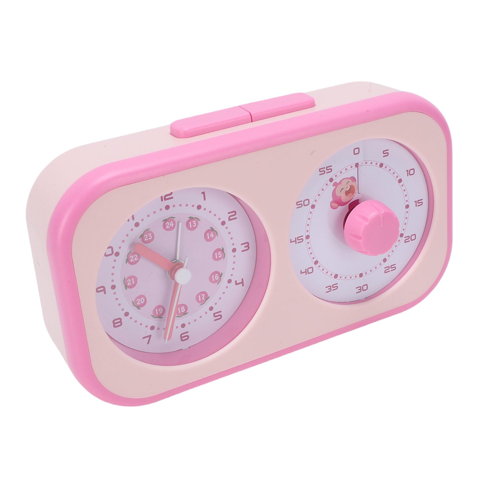 Jelquix Visual Timer, 60 Minute Countdown Timer Silent Operation Clock Alarm for Kids Classroom Home Office Cooking